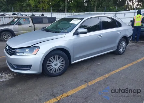 2014 Volkswagen Passat 1.8T S из США, поврежденный, VIN 1VWAT7A36EC094479